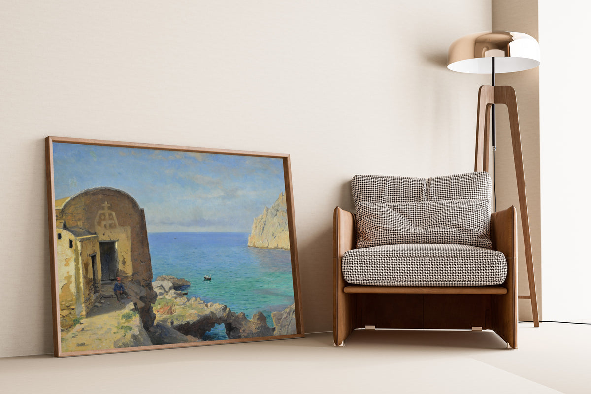 William Stanley Haseltine — Marina Piccola, Capri | Landscape Fine Art Print