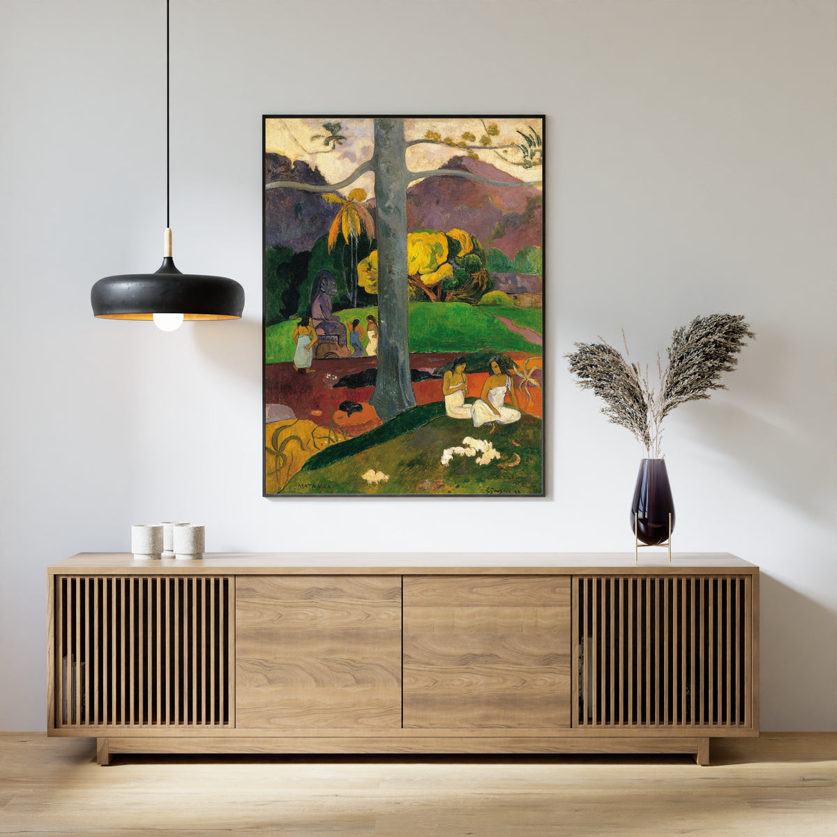 Paul Gauguin — Mata Mua (In Olden Times) | Fine Art Print