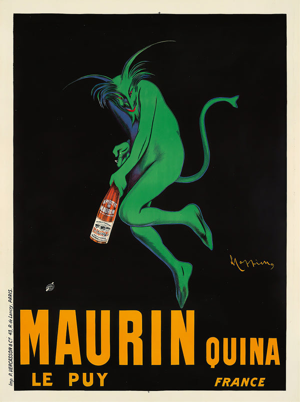 Leonetto Cappiello — Maurin Quina | Vintage Poster Print