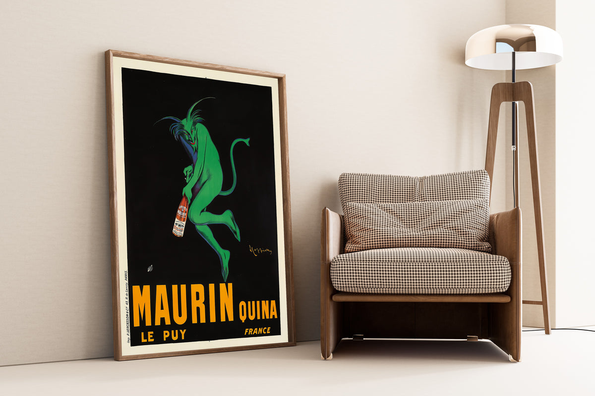 Leonetto Cappiello — Maurin Quina | Vintage Poster Print