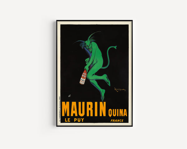 Leonetto Cappiello — Maurin Quina | Vintage Poster Print