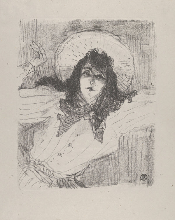 Henri de Toulouse-Lautrec — May Belfort (Bust Portrait) | Lithograph Print