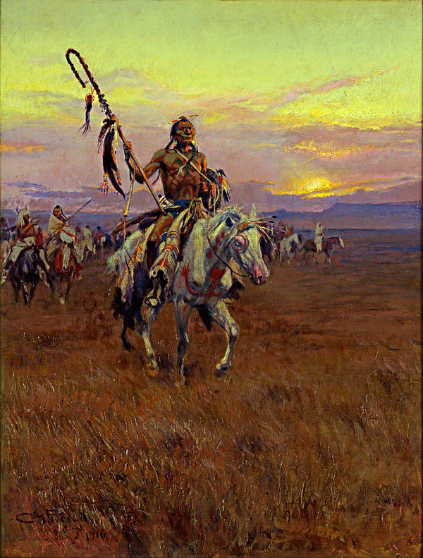 Charles M. Russell — Medicine Man | Western Art Print