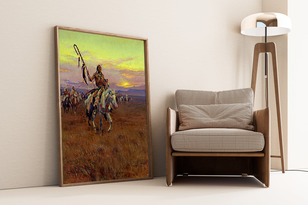 Charles M. Russell — Medicine Man | Western Art Print