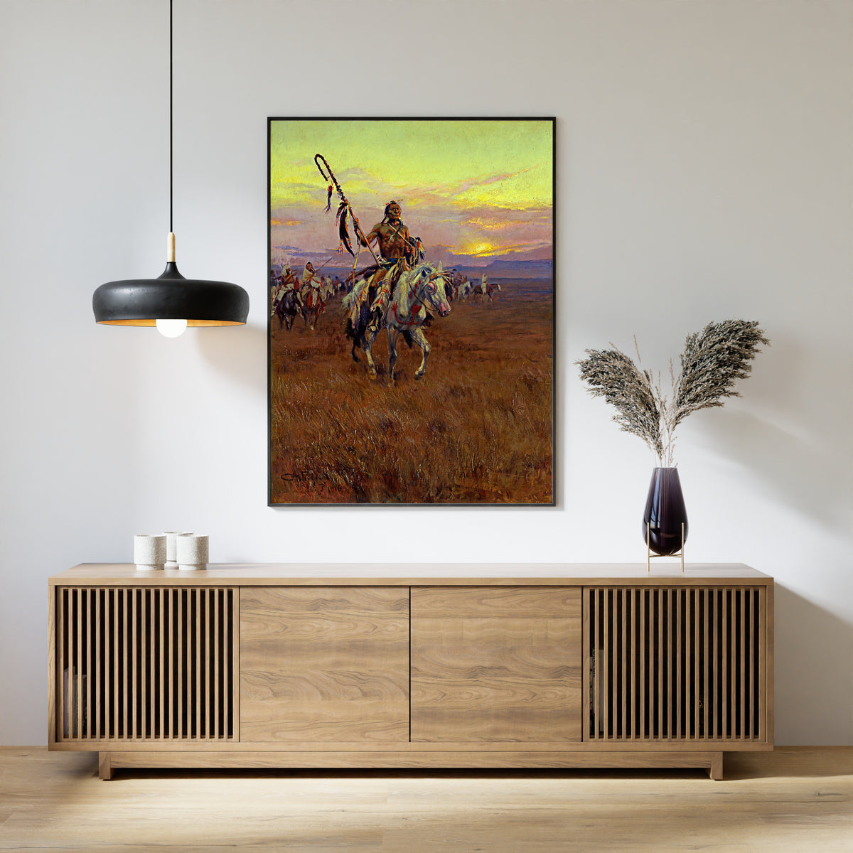 Charles M. Russell — Medicine Man | Western Art Print