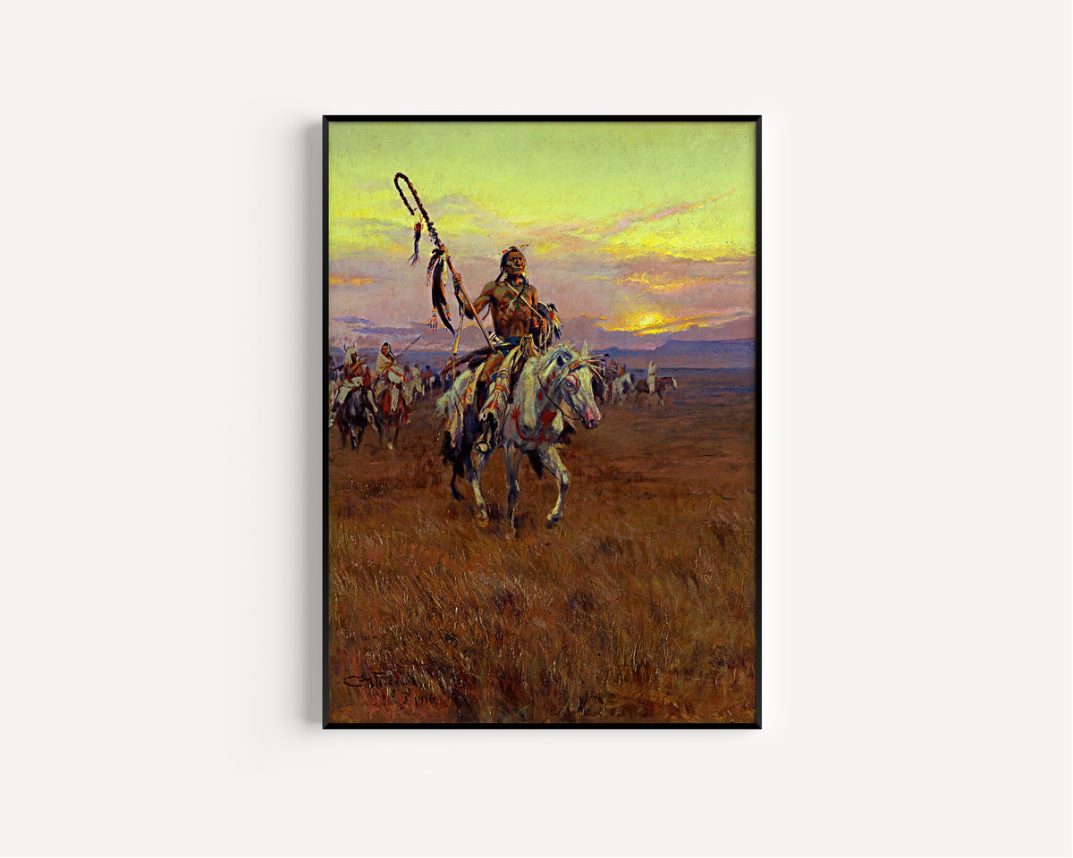 Charles M. Russell — Medicine Man | Western Art Print