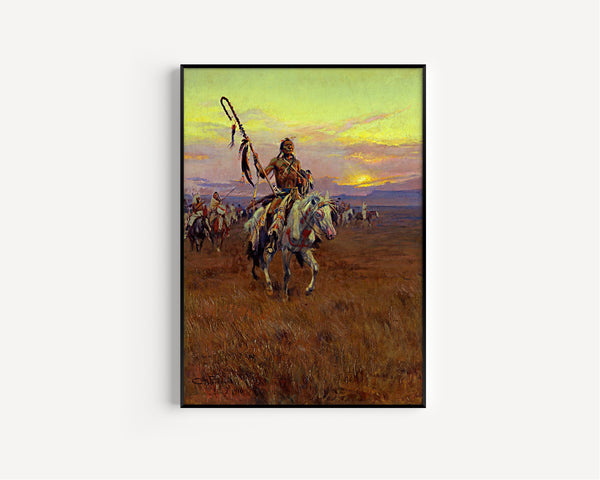 Charles M. Russell — Medicine Man | Western Art Print