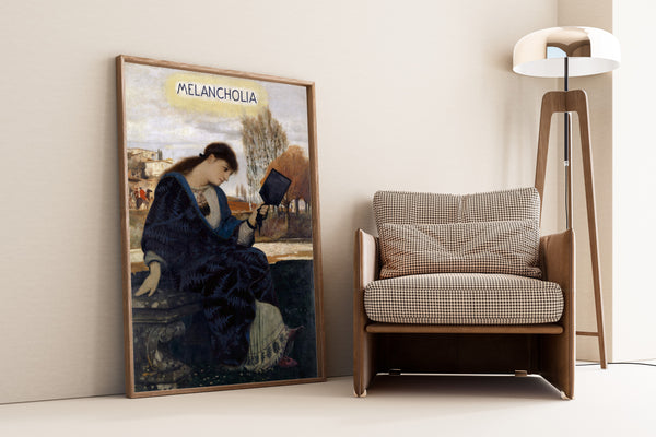 Arnold Böcklin — Melancholia | Symbolist Art Print
