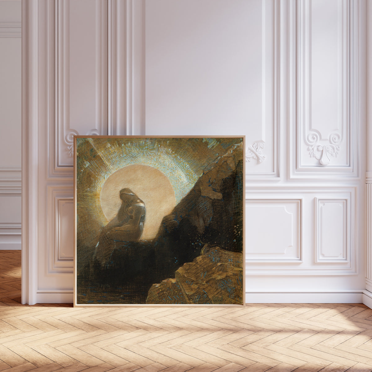 Odilon Redon — Melancholy | Symbolist Art Print