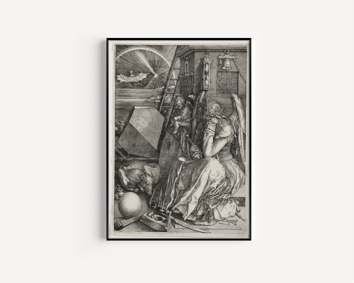 Albrecht Dürer — Melencolia I | Engraving Print