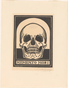 Julie de Graag — Memento Mori | Woodcut Print