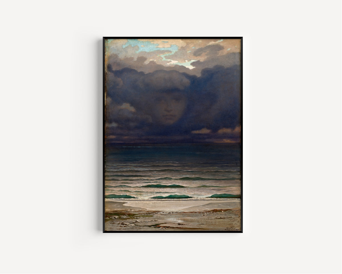 Elihu Vedder — Memory | Symbolist Art Print