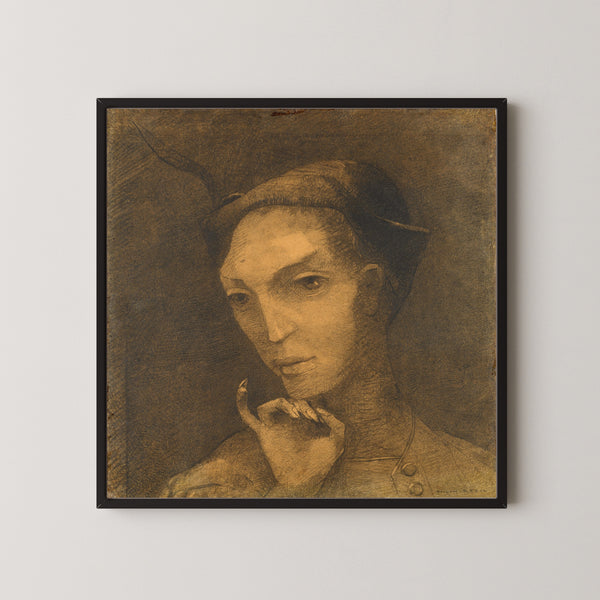 Odilon Redon — Mephistopheles | Symbolist Art Print