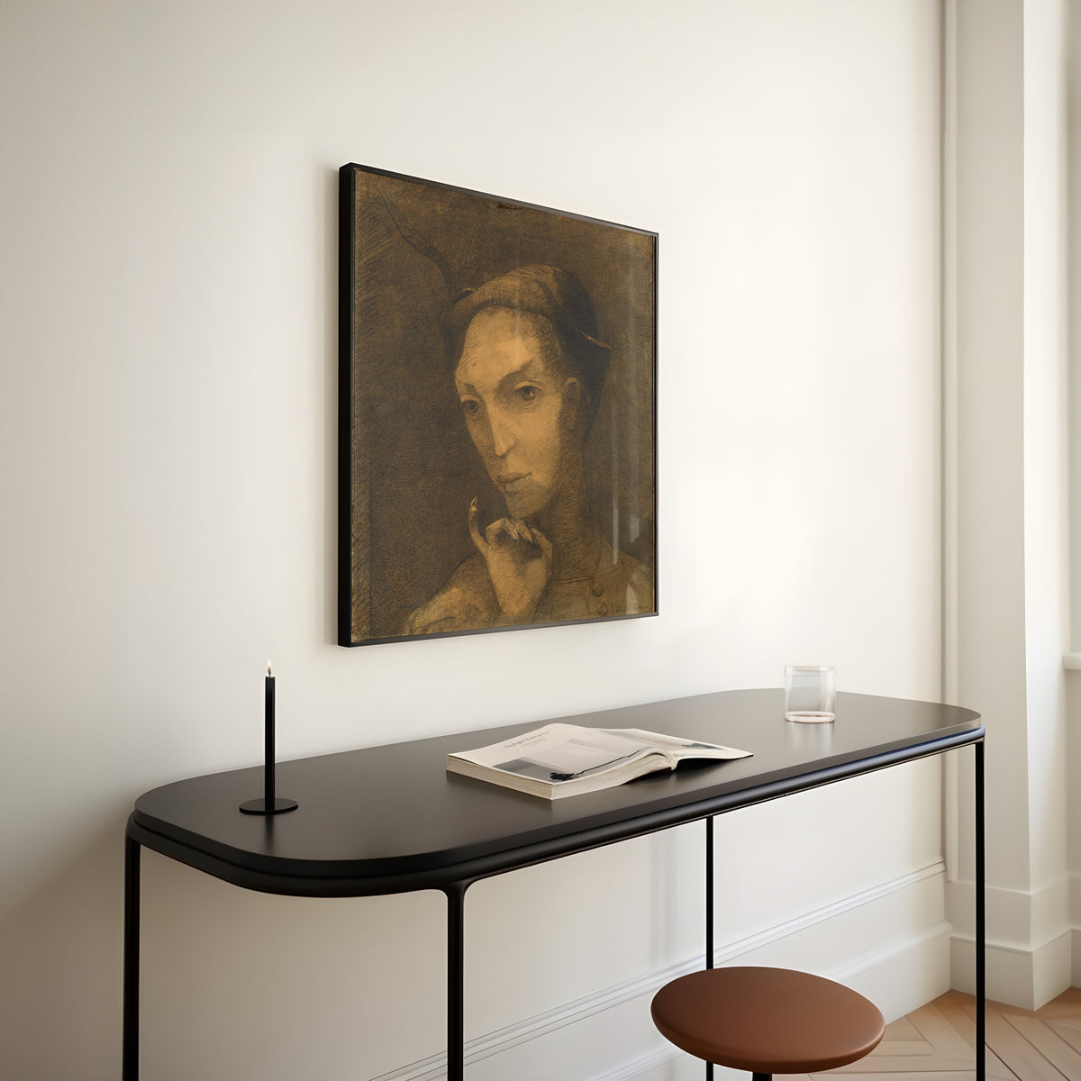 Odilon Redon — Mephistopheles | Symbolist Art Print