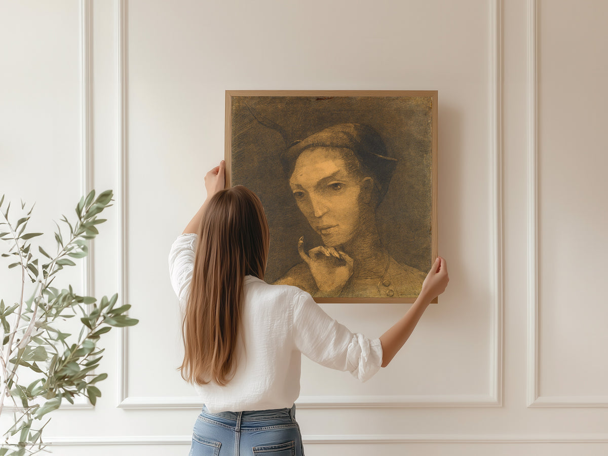 Odilon Redon — Mephistopheles | Symbolist Art Print