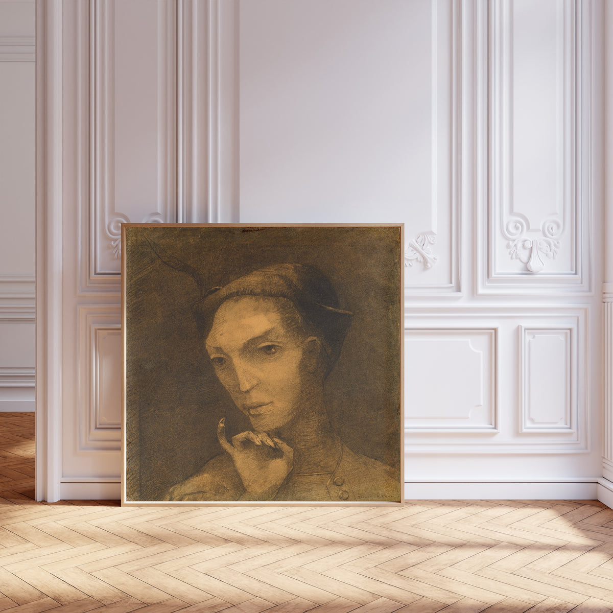 Odilon Redon — Mephistopheles | Symbolist Art Print