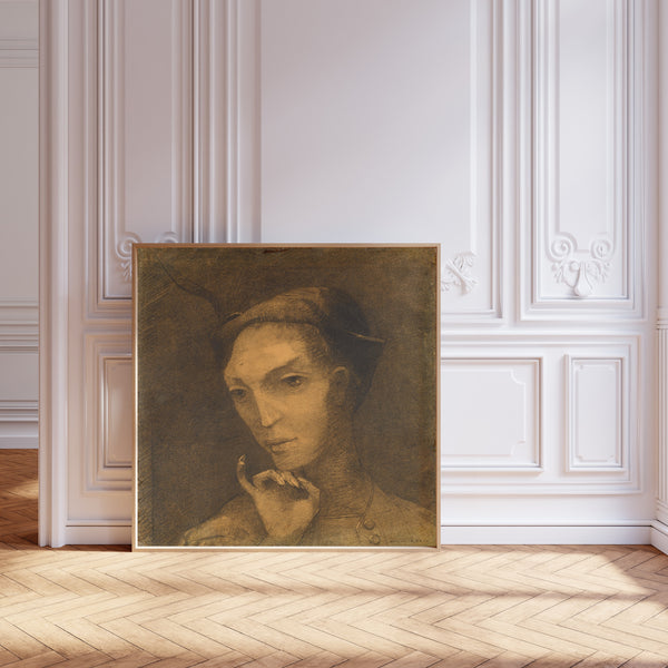 Odilon Redon — Mephistopheles | Symbolist Art Print