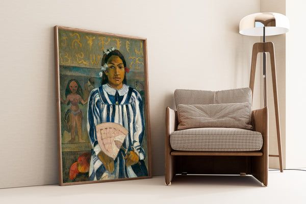 Paul Gauguin — Merahi metua no Tehamana (The Ancestors of Tehamana) | Fine Art Print