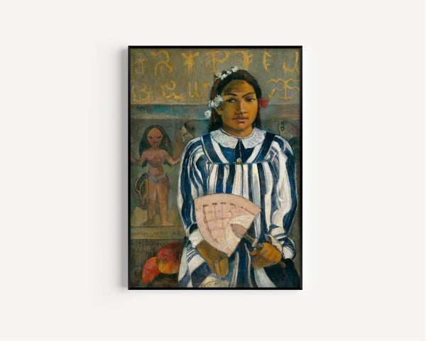 Paul Gauguin — Merahi metua no Tehamana (The Ancestors of Tehamana) | Fine Art Print