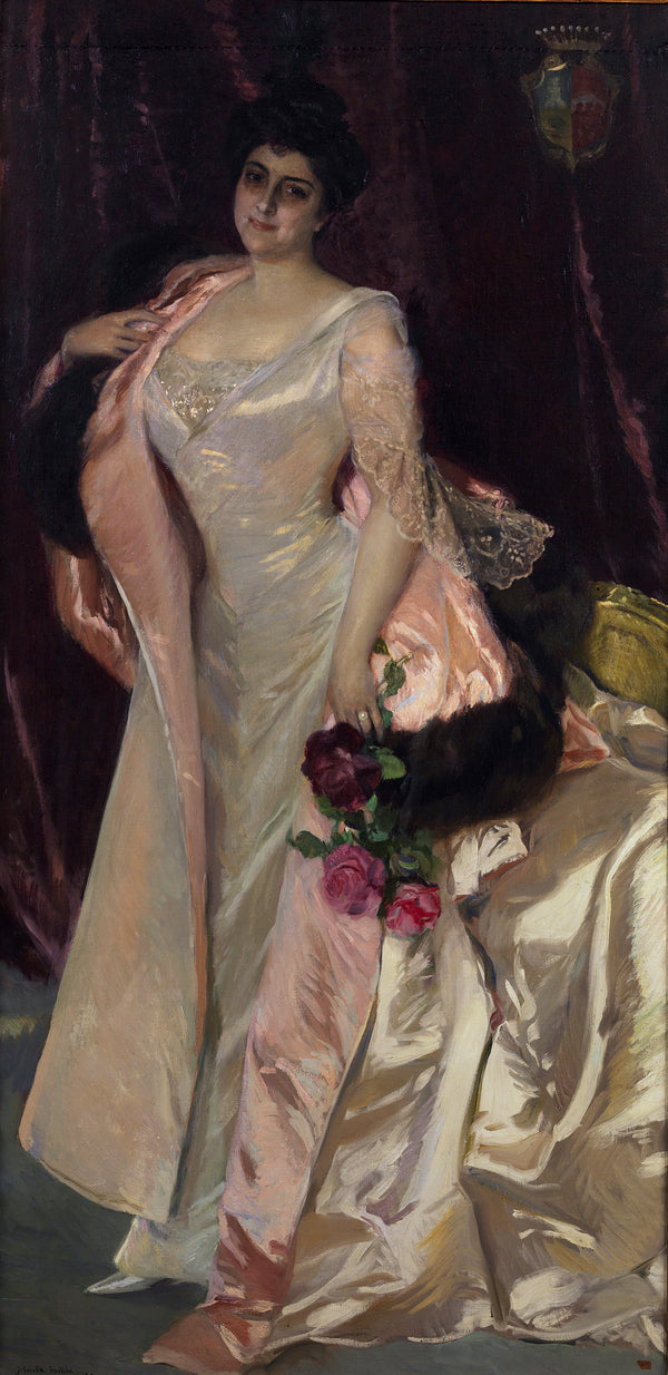 Joaquín Sorolla — Mercedes Mendeville, Countess of San Félix | Fine Art Print