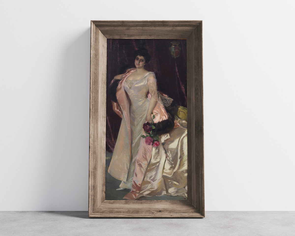 Joaquín Sorolla — Mercedes Mendeville, Countess of San Félix | Fine Art Print