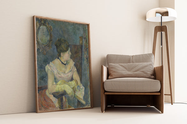 Paul Gauguin — Mette Gauguin in Evening Dress | Fine Art Print