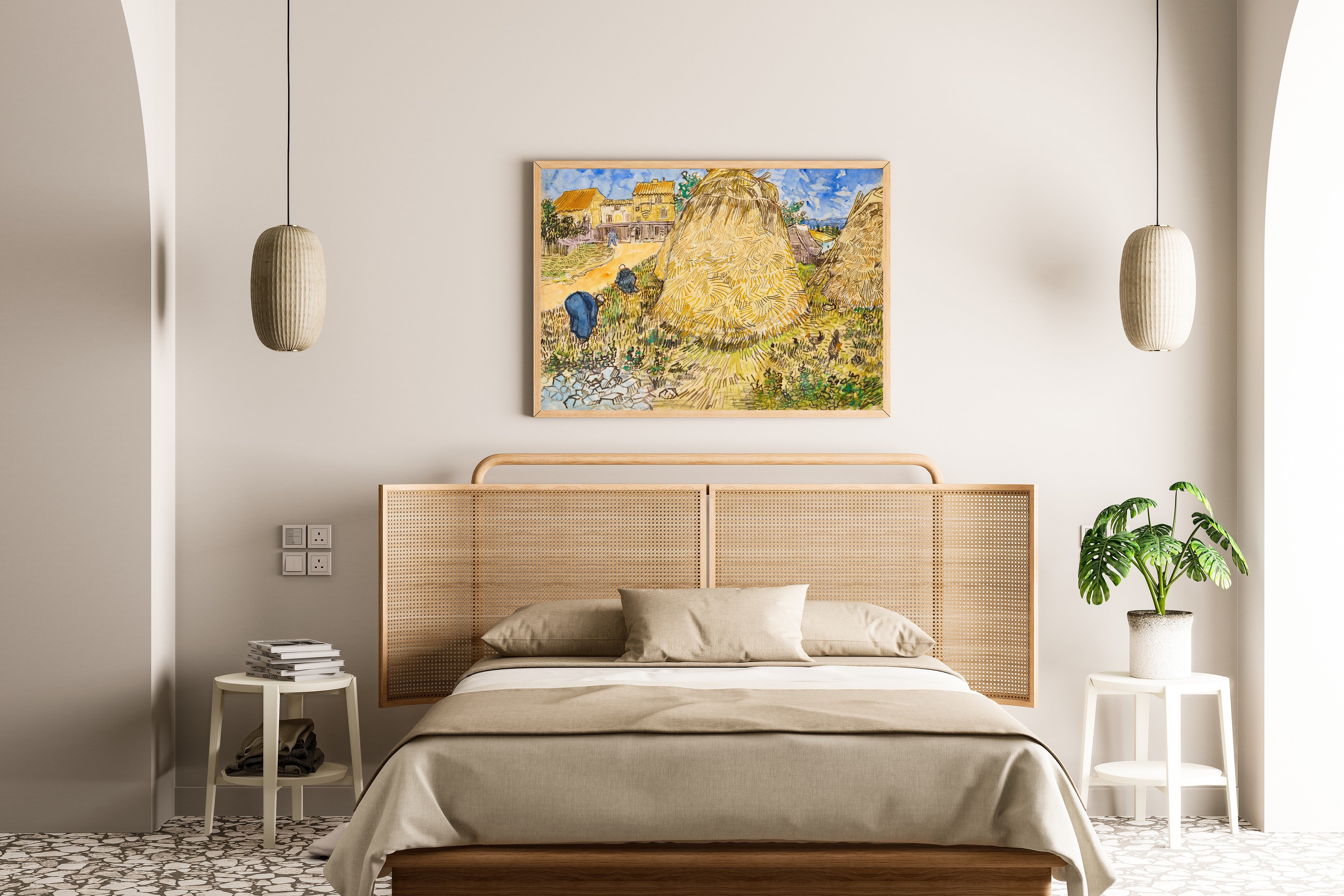 Vincent van Gogh — Wheat Stacks | Fine Art Print