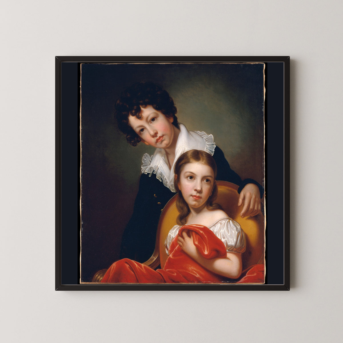 Rembrandt Peale — Michael Angelo and Emma Clara Peale | Fine Art Print