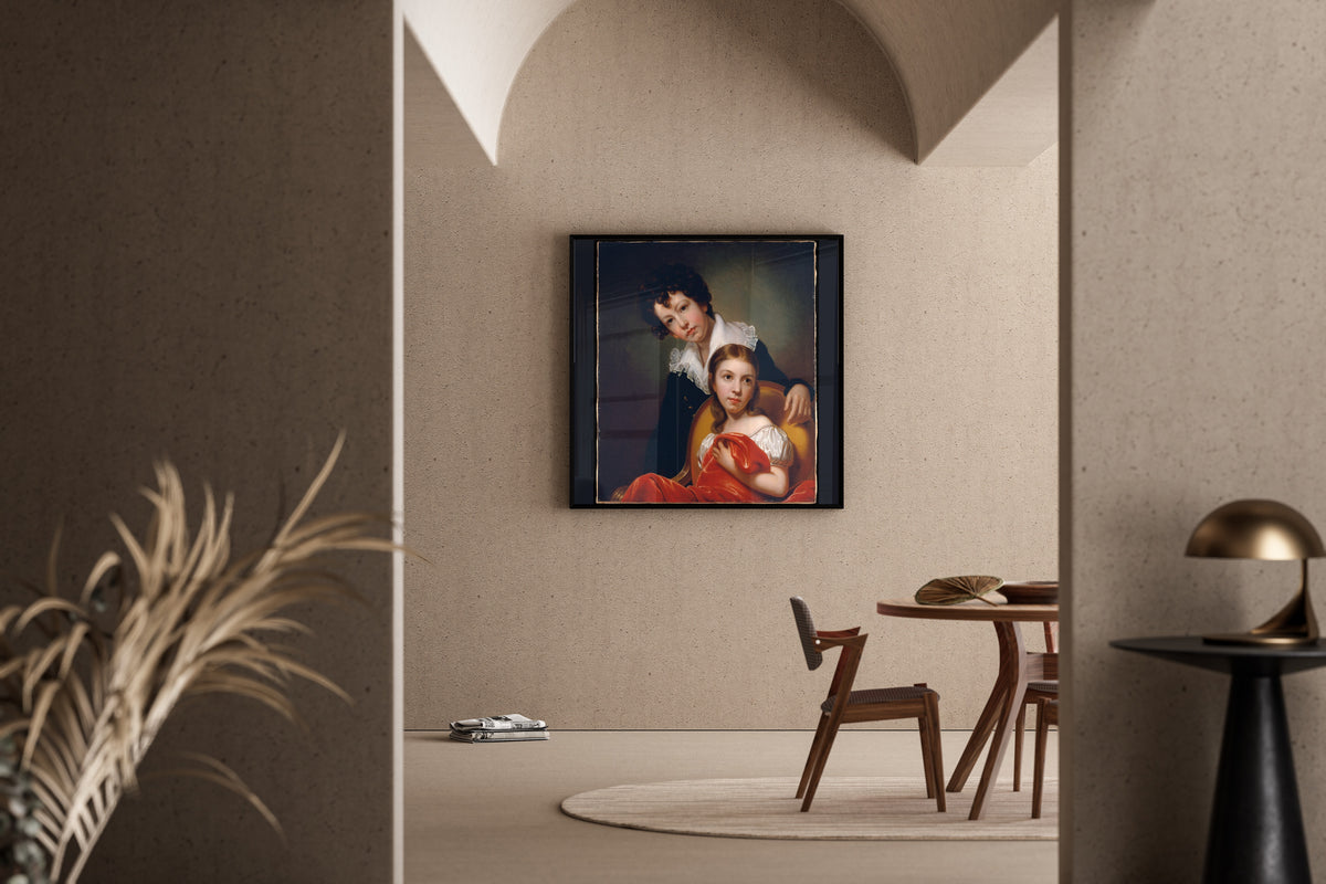 Rembrandt Peale — Michael Angelo and Emma Clara Peale | Fine Art Print