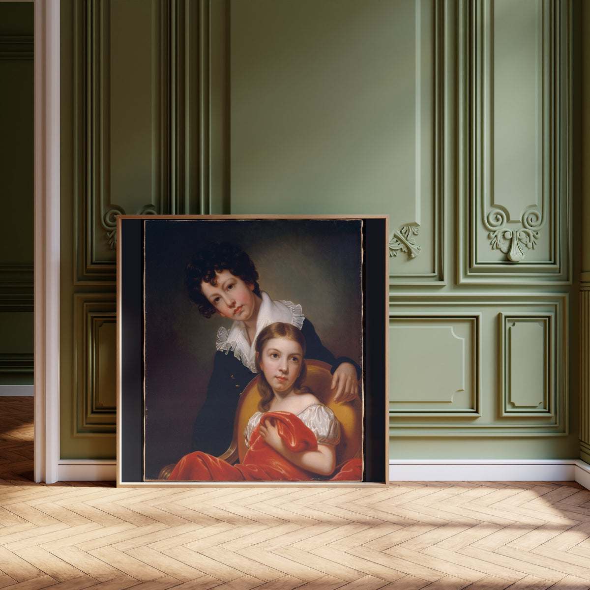 Rembrandt Peale — Michael Angelo and Emma Clara Peale | Fine Art Print