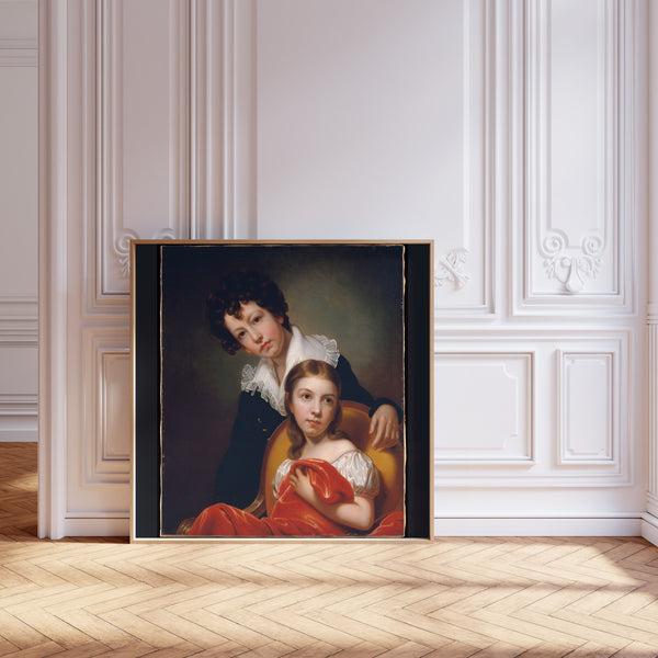 Rembrandt Peale — Michael Angelo and Emma Clara Peale | Fine Art Print