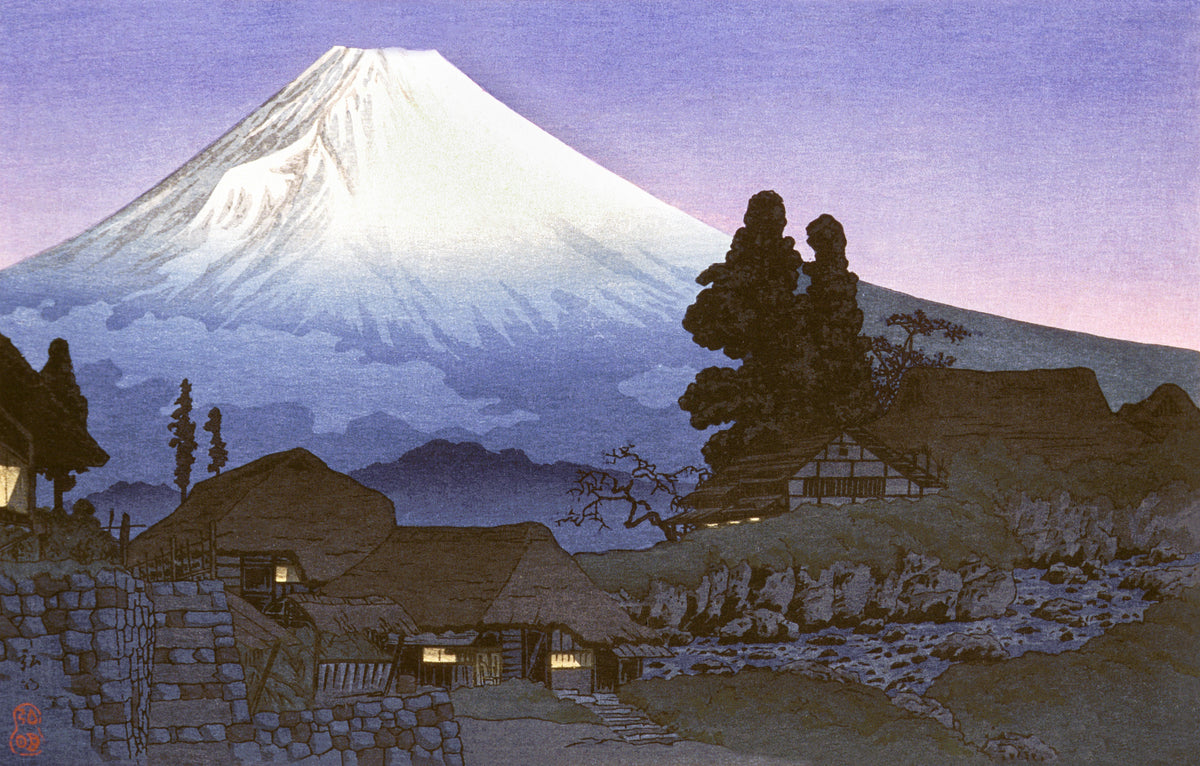 Takahashi Shotei — Mikuhō (Fuji) | Japanese Woodblock Print (Shin Hanga)