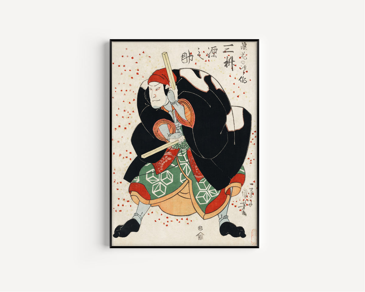 Utagawa Kuniyoshi — Mimasu Gennosuke no Namiwa no Jirosaku | Japanese Woodblock Print (Ukiyo-e)