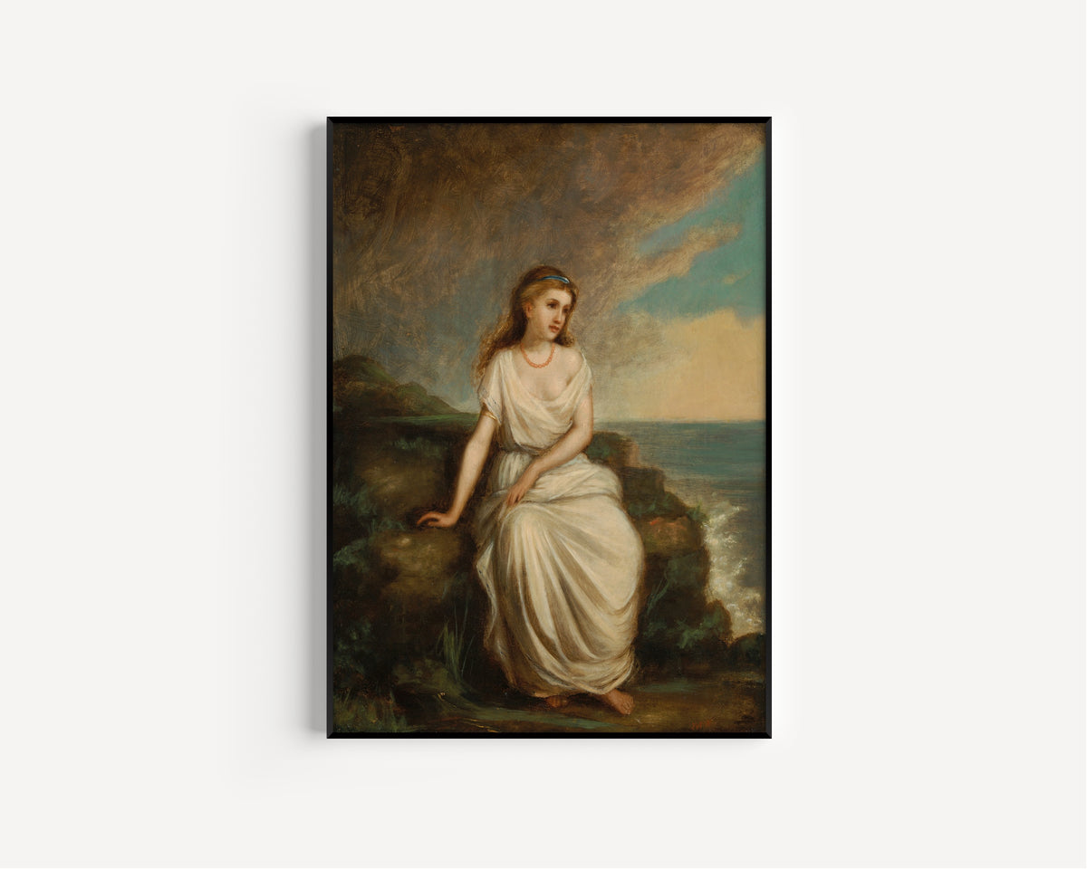 John William Waterhouse — Miranda | Pre-Raphaelite Art Print