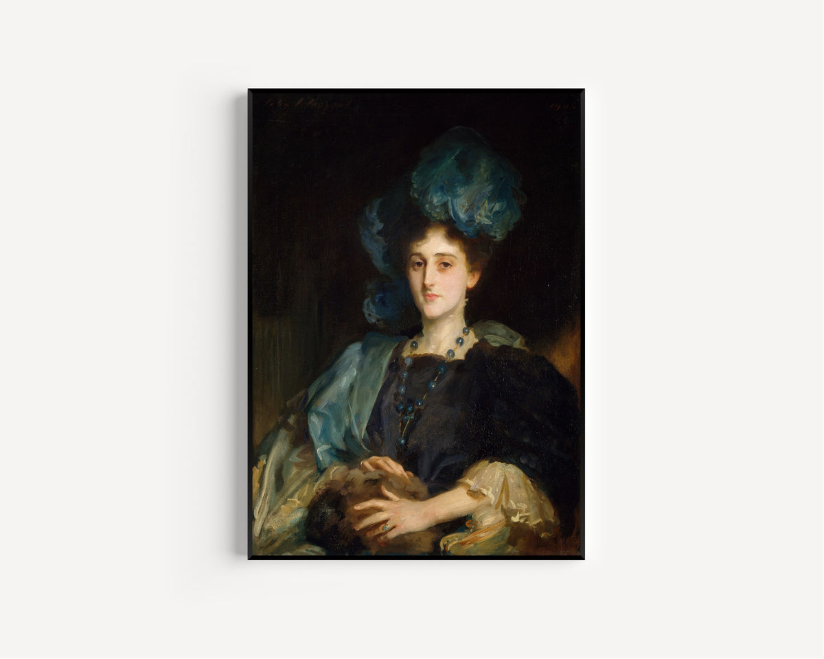 John Singer Sargent — Miss Katherine Elizabeth Lewis | Fine Art Print