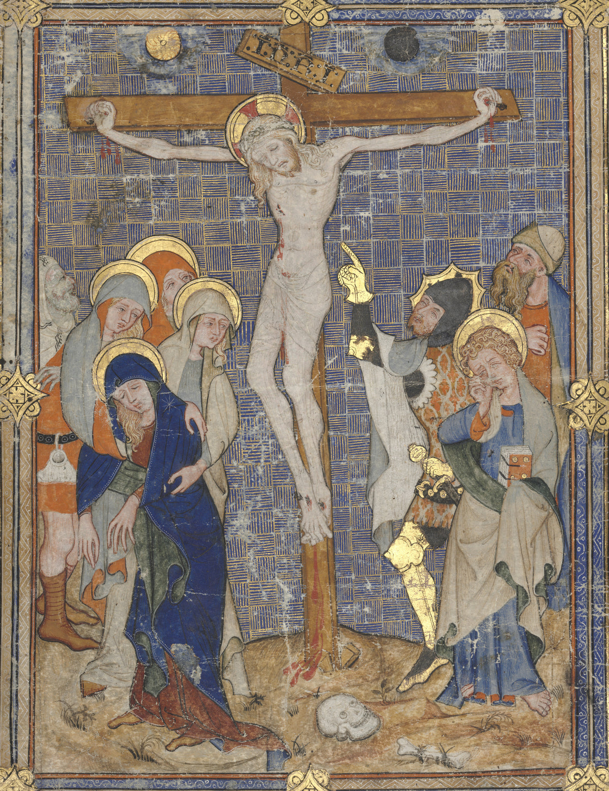 Missal: The Crucifixion | Illuminated Manuscript Print