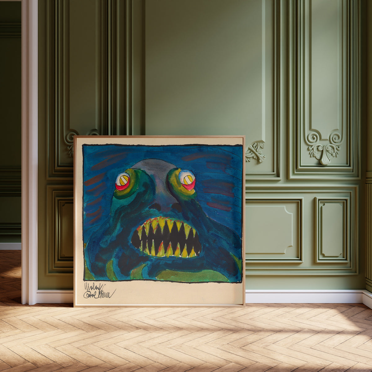 Karl Wiener — Moloch | Surreal Art Print