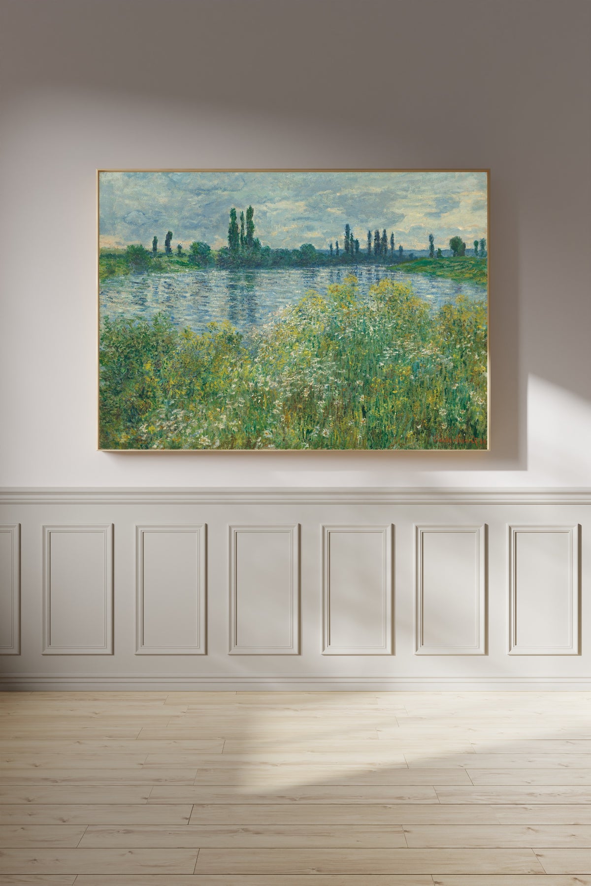 Claude Monet — Banks of the Seine, Vetheuil | Fine Art Print