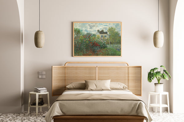 Claude Monet — The Artist's Garden in Argenteuil (Dahlias) | Fine Art Print