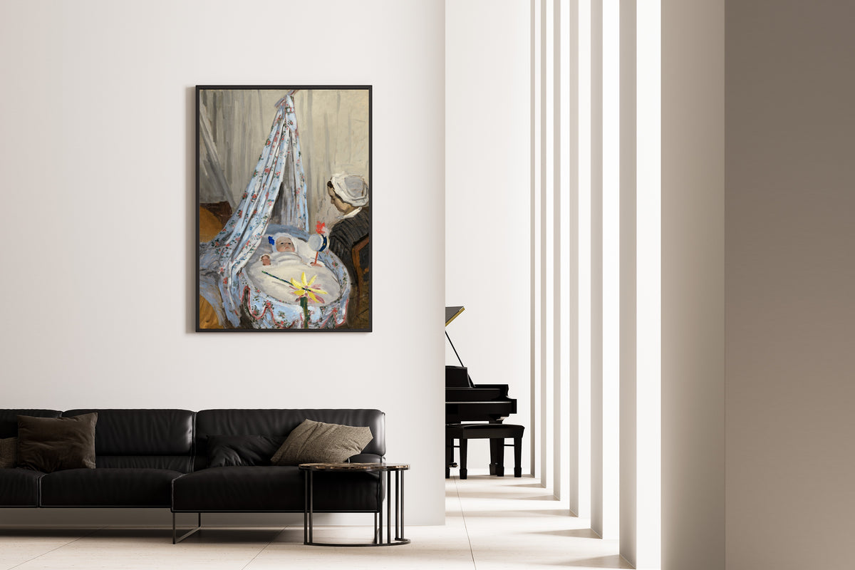Claude Monet — The Cradle - Camille with the Artist's Son Jean | Fine Art Print