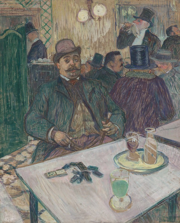 Henri de Toulouse-Lautrec — Monsieur Boileau at the Café | Fine Art Print