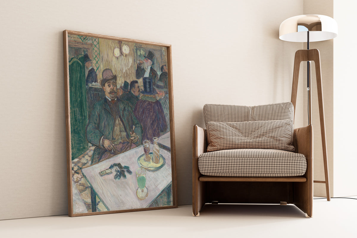 Henri de Toulouse-Lautrec — Monsieur Boileau at the Café | Fine Art Print