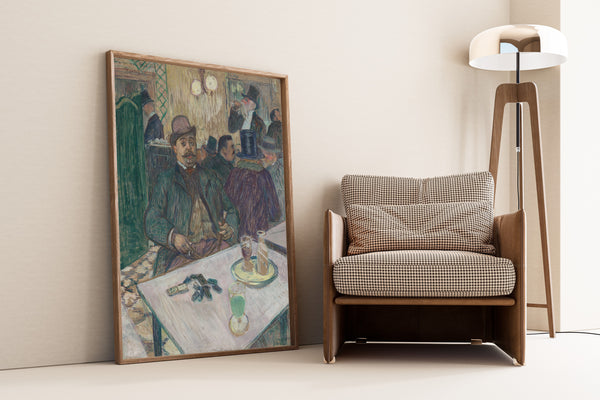 Henri de Toulouse-Lautrec — Monsieur Boileau at the Café | Fine Art Print