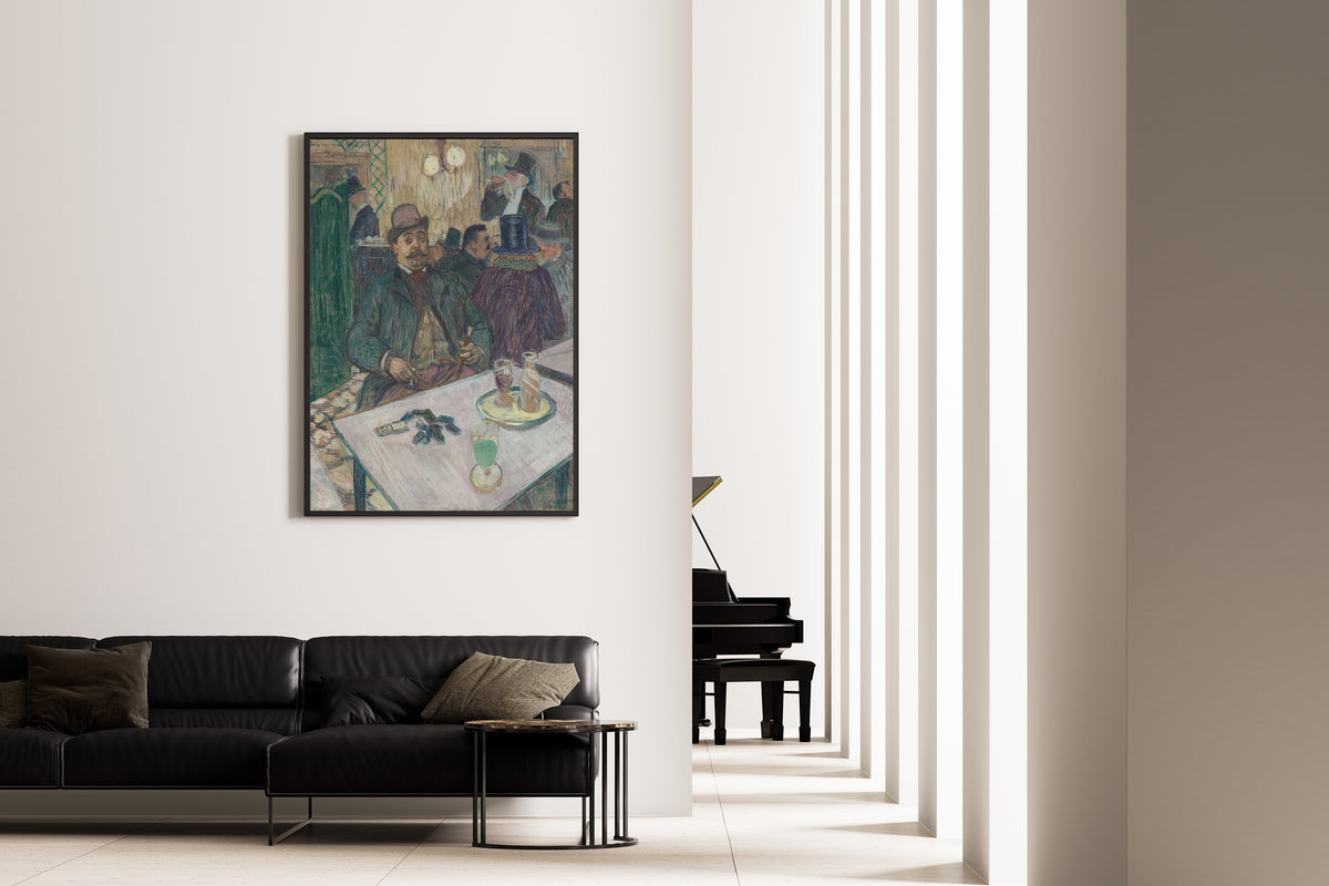 Henri de Toulouse-Lautrec — Monsieur Boileau at the Café | Fine Art Print
