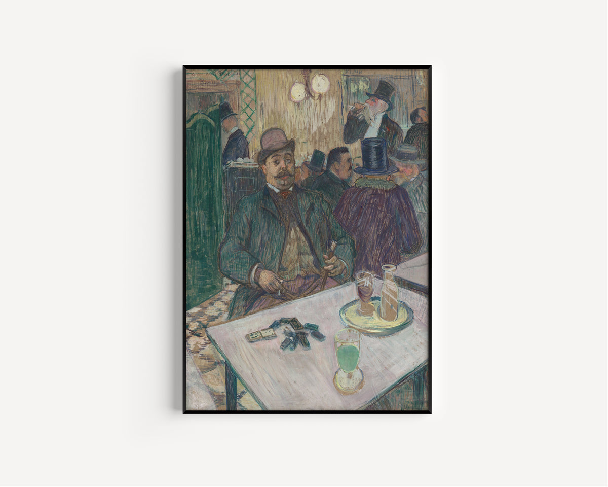 Henri de Toulouse-Lautrec — Monsieur Boileau at the Café | Fine Art Print