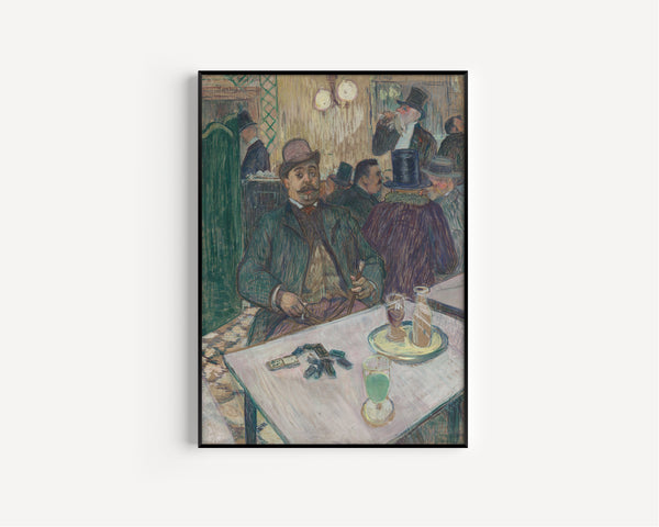 Henri de Toulouse-Lautrec — Monsieur Boileau at the Café | Fine Art Print