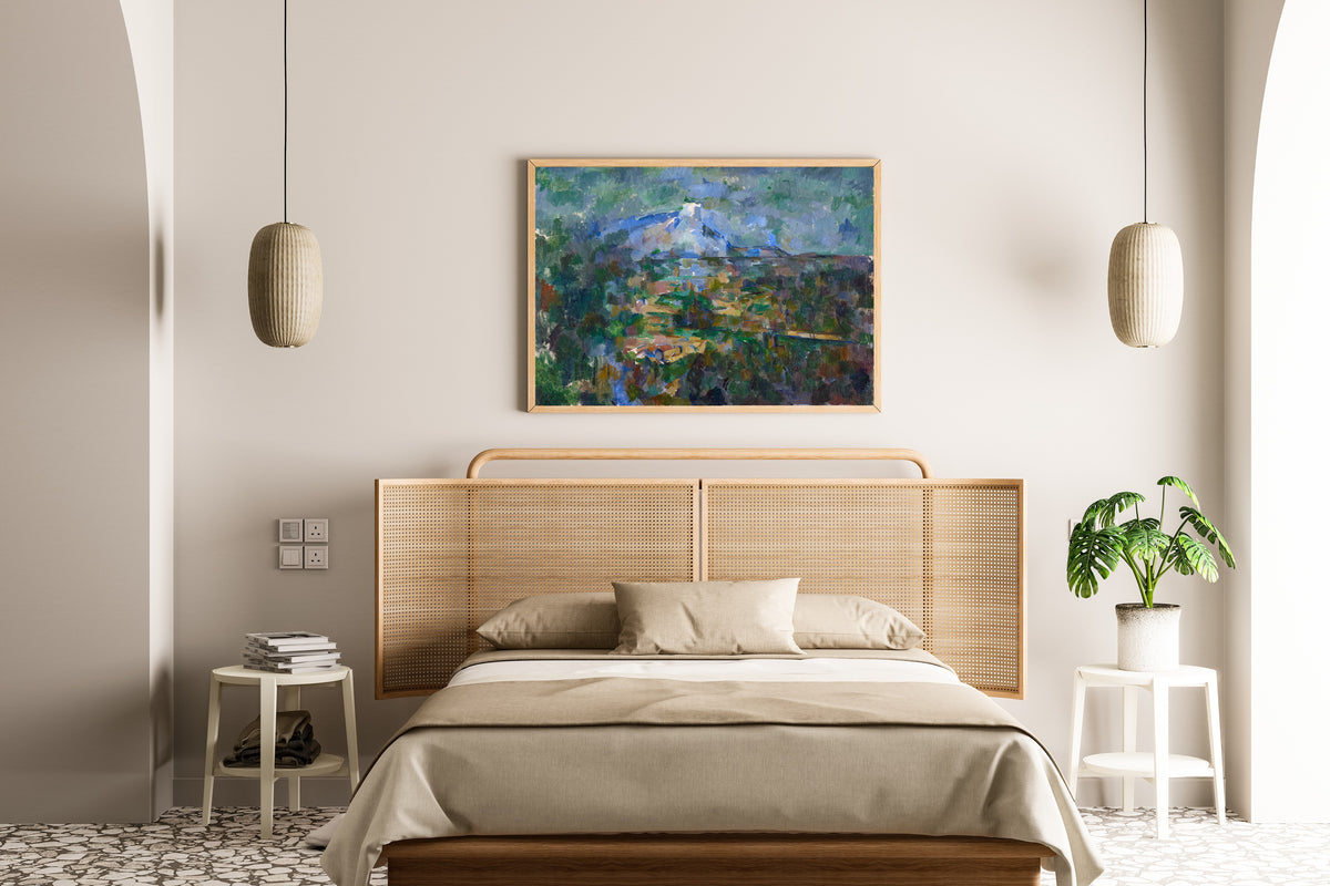 Paul Cezanne — Mont Sainte-Victoire Seen from Les Lauves | Fine Art Print