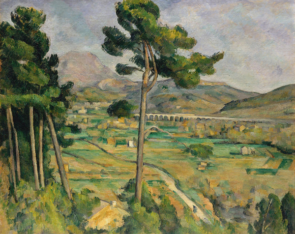 Paul Cezanne — Mont Sainte-Victoire and the Viaduct of the Arc River Valley | Fine Art Print