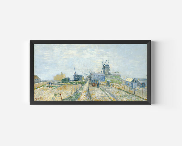 Vincent van Gogh — Montmartre: Mills and Vegetable Gardens | Fine Art Print