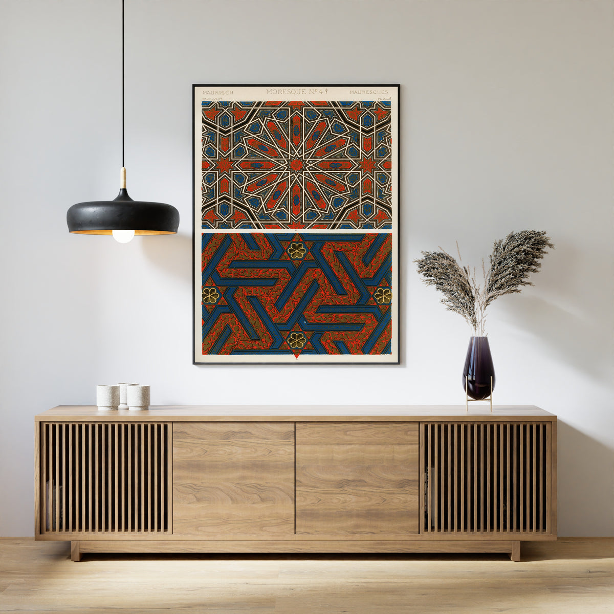 Owen Jones — Moresque No. 4 | Grammar of Ornament Design Print